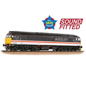 BACHMANN 35-413SF CLASS 47  47828 INTERCITY (SWALLOW LIVERY) DCC SOUND FITTED