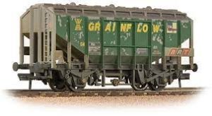 BACHMANN 33-132 GRAINFLOW COVERED HOPPER WAGON WEATHERED