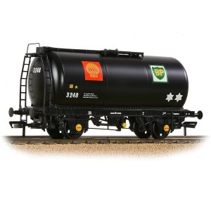 BACHMANN 37-582D TTA TANK BLACK SHELL BP LIVERY