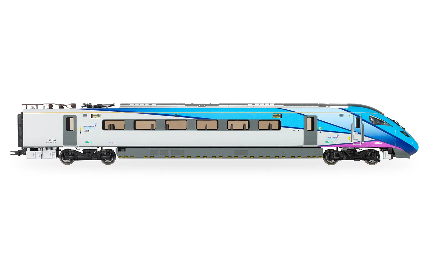 HORNBY R3908 CLASS 802/2 TPE NOVA 1 5 CAR SET - Image 9