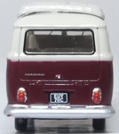 OXFORD DIECAST 76VWS010 VW T1 Camper Titan Red/Beige Grey - Image 2