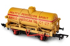 OXFORD RAIL OR76TK2011 12T Tank Wagon - Pratt's Perfection Spirit No.795
