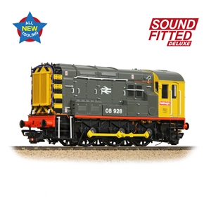 BACHMANN 35-906SFX CLASS 08928 BR RAILFREIGHT (RED STRIPE) DCC SOUND FITTED DELUXE