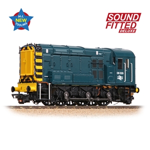 BACHMANN 35-925SFX Class 08 08329 BR Blue (Wasp Stripes) DCC SOUND FITTED DELUXE