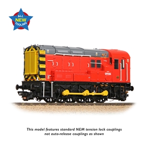 BACHMANN 35-930 Class 09 09106 DB CARGO Red (Unbranded) DCC READY