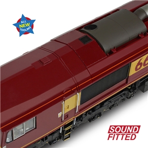 BACHMANN 50-000ASF Class 66/0 66096 EWS DCC SOUND FITTED - Image 2