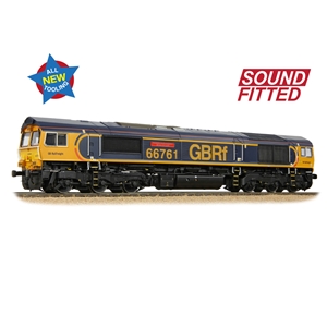 BACHMANN 50-003SF Class 66/7 66761 'Wensleydale Railway Association' GBRf Europorte DCC SOUND FITTED