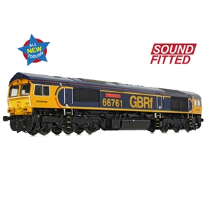 BACHMANN 50-003SF Class 66/7 66761 'Wensleydale Railway Association' GBRf Europorte DCC SOUND FITTED - Image 5