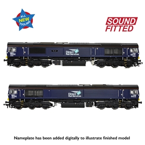 BACHMANN 50-010SF Class 66/4 66422 'Max Joule 1958-1999' DRS Compass (Small Logo) DCC SOUND FITTED - Image 5