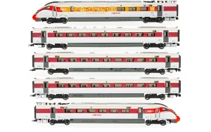 HORNBY R30460 LNER Azuma - Class 801/2 - 5 Car Train Pack (Railway 200) - Limited Edition
