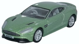 Oxford Diecast 76AMV001 Aston Martin Vanquish Coupe Appletree Green