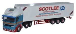 Oxford Diecast 76EC001 ERF EC Olympic 40ft Fridge Scotlee Transport 