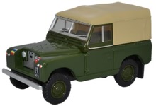 Oxford Diecast 76LR2S006 Land Rover Series II SWB Canvas REME