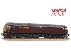 BACHMANN 35-431SF Class 47/4 47826 WCRC Maroon DCC sound fittedย