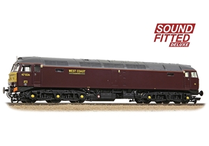 BACHMANN 35-431SFX Class 47/4 47826 WCRC Maroon DCC sound fitted deluxe