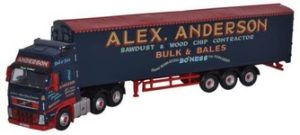 Oxford Diecast VOL01WF Volvo FH Walking Floor Alex Anderson