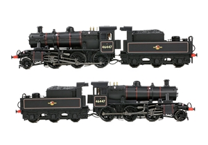 BACHMANN 32-829B LMS Ivatt 2MT 46447 BR Lined Black (Late Crest) DCC READY - Image 8