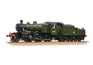 BACHMANN 32-831 LMS Ivatt 2MT 46521 BR Lined Green (Early Emblem)