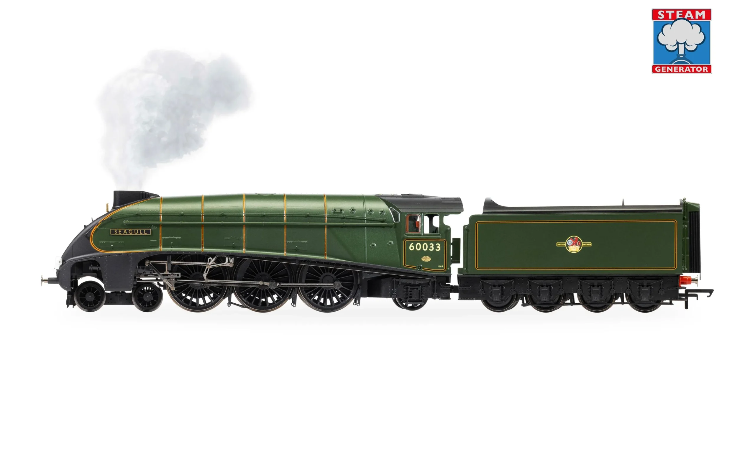 HORNBY R30552SS Class A4 - 'Seagull' - 60033 (With Steam Generator)