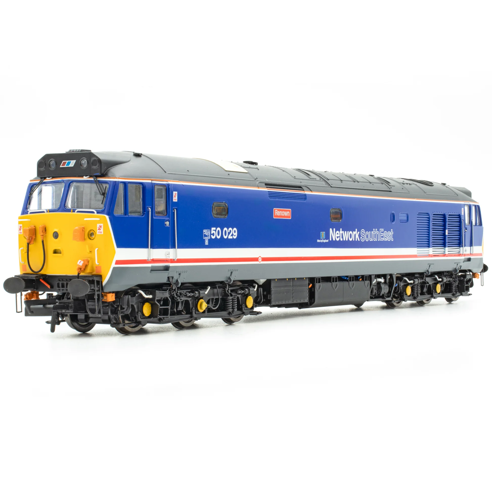 ACCURASCALE ACC2526-DCC Class 50 - Revised NSE (dark blue w/WofE branding) - 50029 'Renown' - DCC Sound