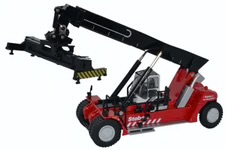 Oxford Diecast 76KRS005 (special) Konecranes Reach Stacker Stobart Red