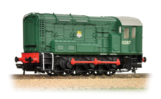 Class 08 13287 BR Plain Green Early Emblem