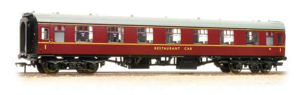 BR MK1 RFO Coach Restaurant First Open Maroon Weathered