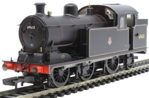 CLASS N7 0-6-2 TANK 69612 IN BR BLACK WITH EARLY EMBLEM -DCC SOUND FITTED