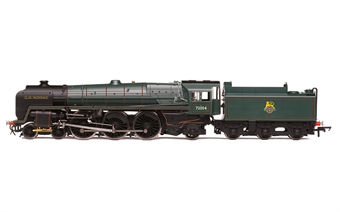 CLASS 6MT"CLAN" 4-6-2 72004 "CLAN MACDONALD" IN BR GREEN WITH EARLY EMBLEM
