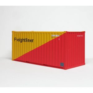 40fFT FREIGHTLINER RED YELLOW